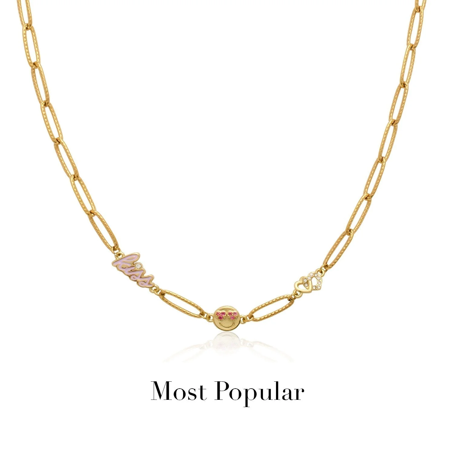 Made Mine Charm Necklace (Gold) - Image 11