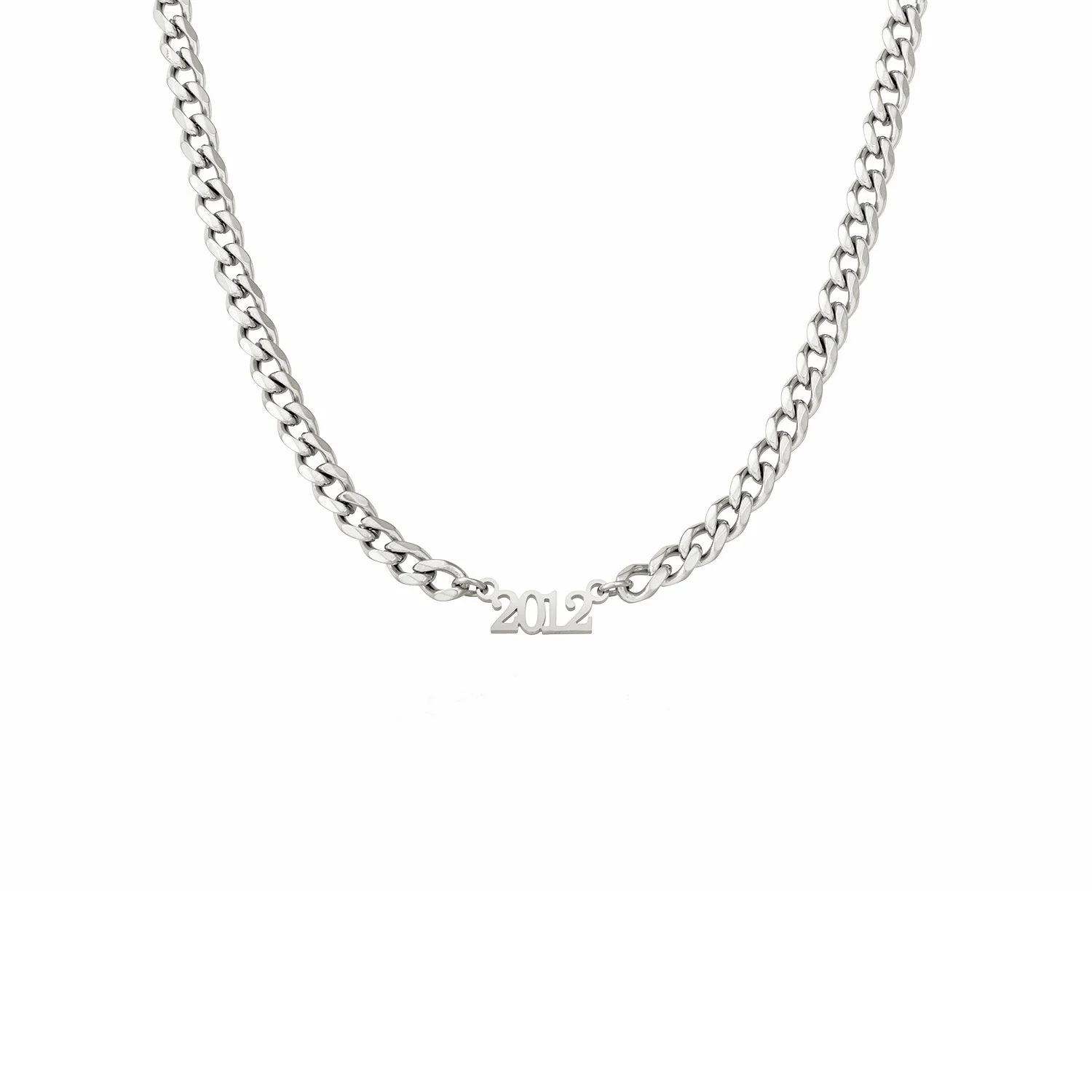 Editorial Date Necklace (Silver) - Image 10