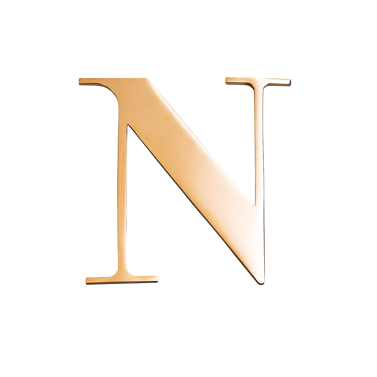 Gold Small Metal Letter - Image 14