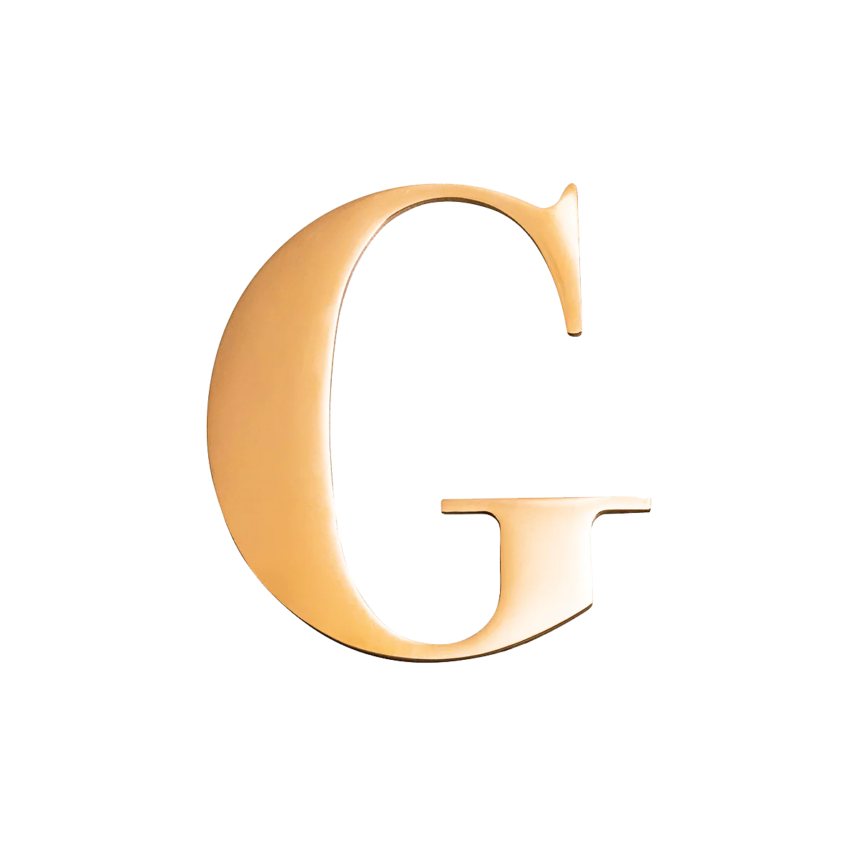 Gold Small Metal Letter - Image 7