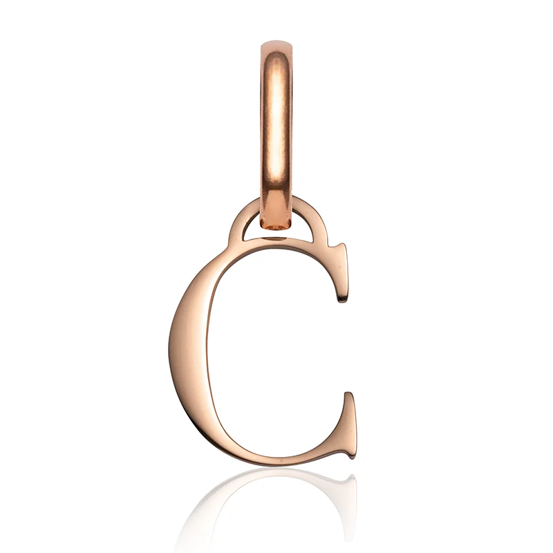 Letter Pendant (Rose Gold) - Image 9
