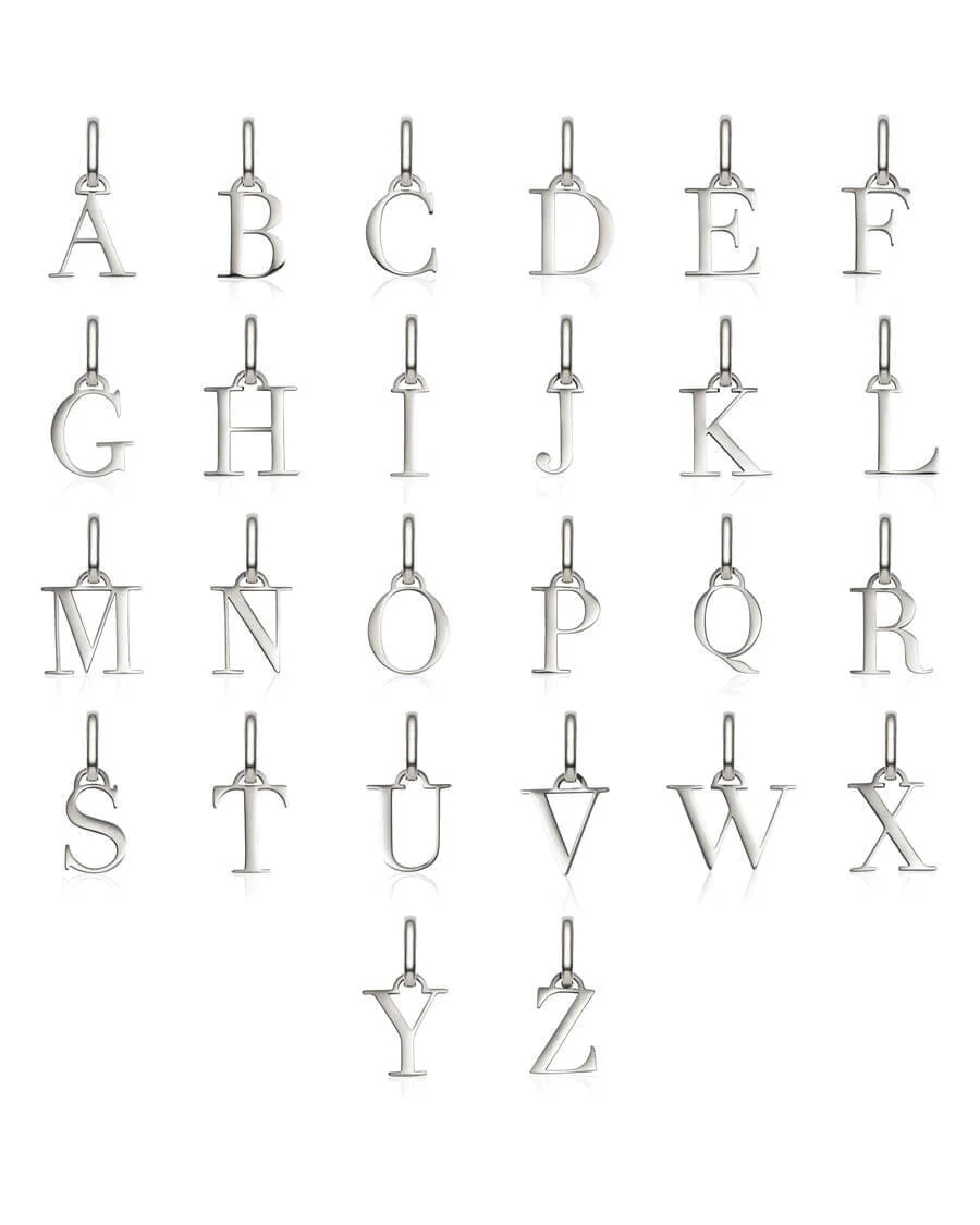 Letter Pendant (Silver) - Image 6