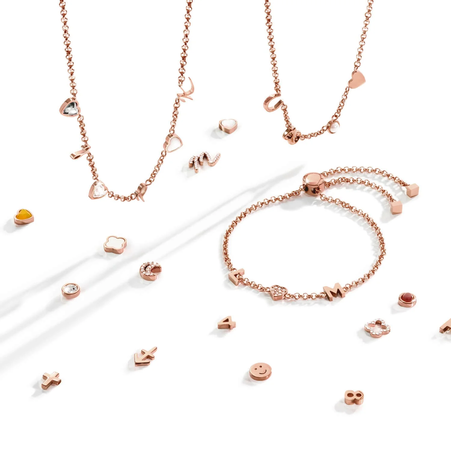 Made Mine Charm Necklace (Rose Gold) - Image 4