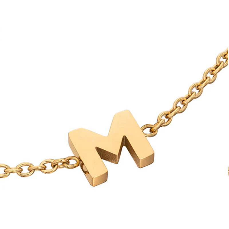 Initial Bracelet (Gold) - Image 22