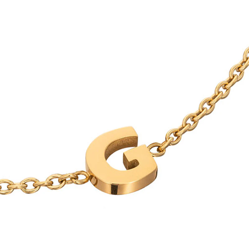 Initial Bracelet (Gold) - Image 15