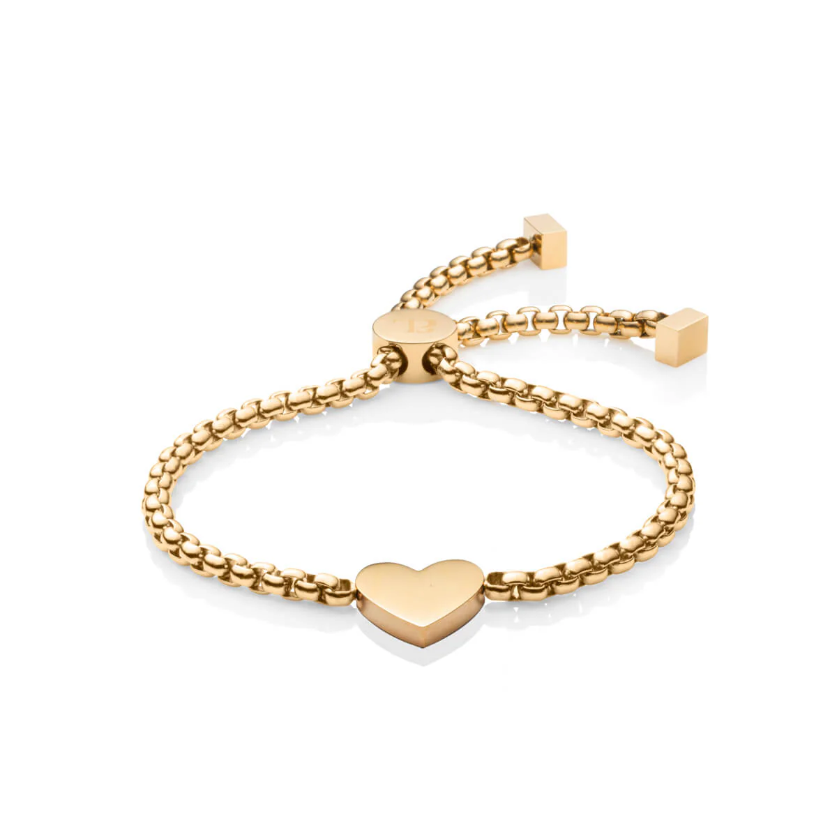 Initial Heart Bracelet (Gold) - Image 5