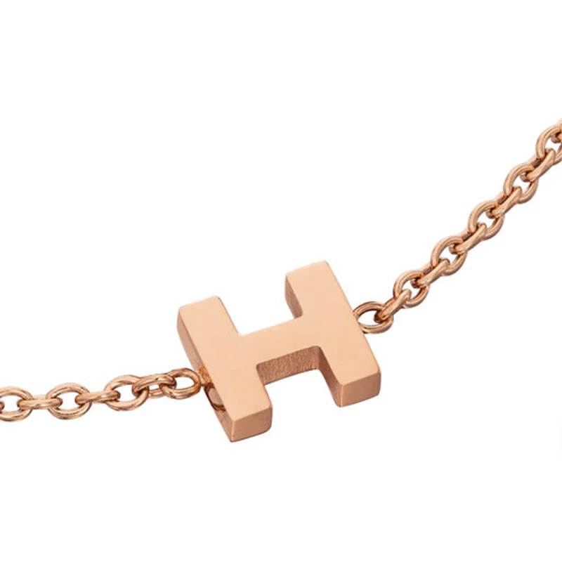 Initial Bracelet (Rose Gold) - Image 13