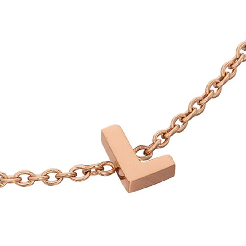 Initial Bracelet (Rose Gold) - Image 17