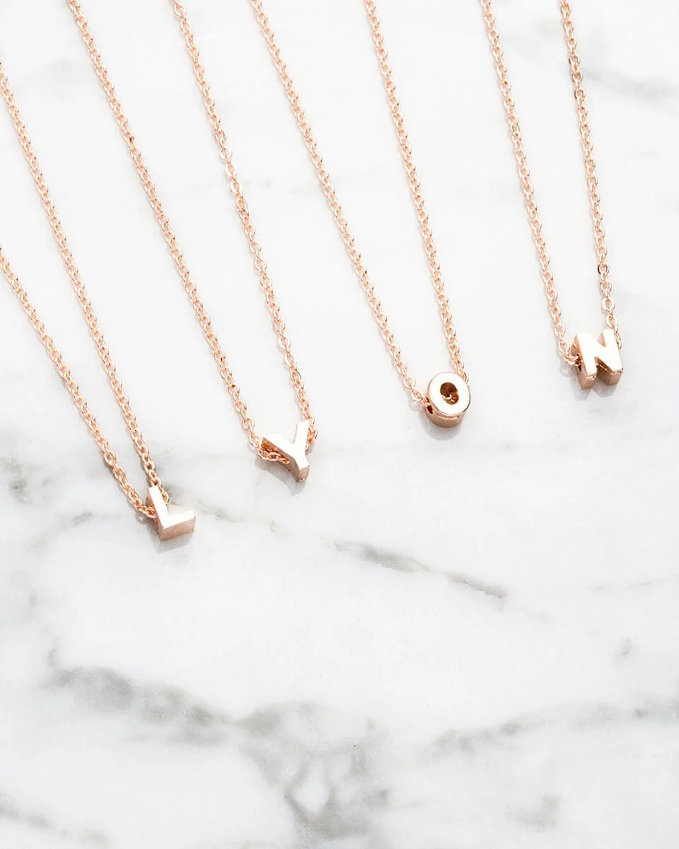 Initial Bracelet (Rose Gold) - Image 3