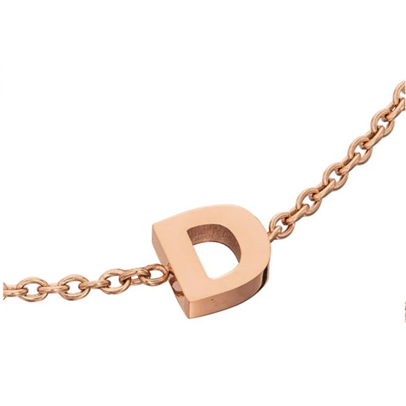 Initial Bracelet (Rose Gold) - Image 9