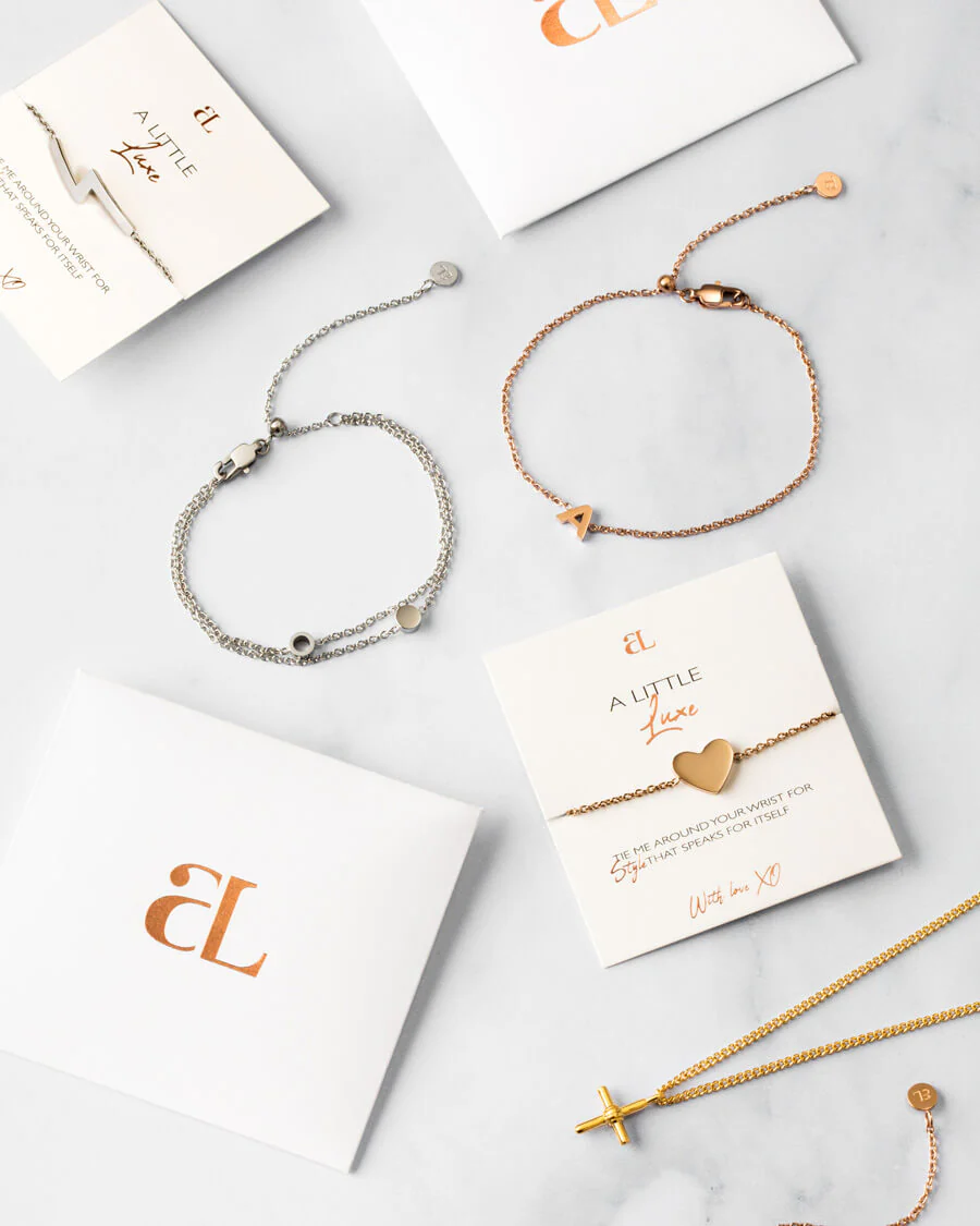 Sphere Chain Bracelet (Rose Gold) - Image 3