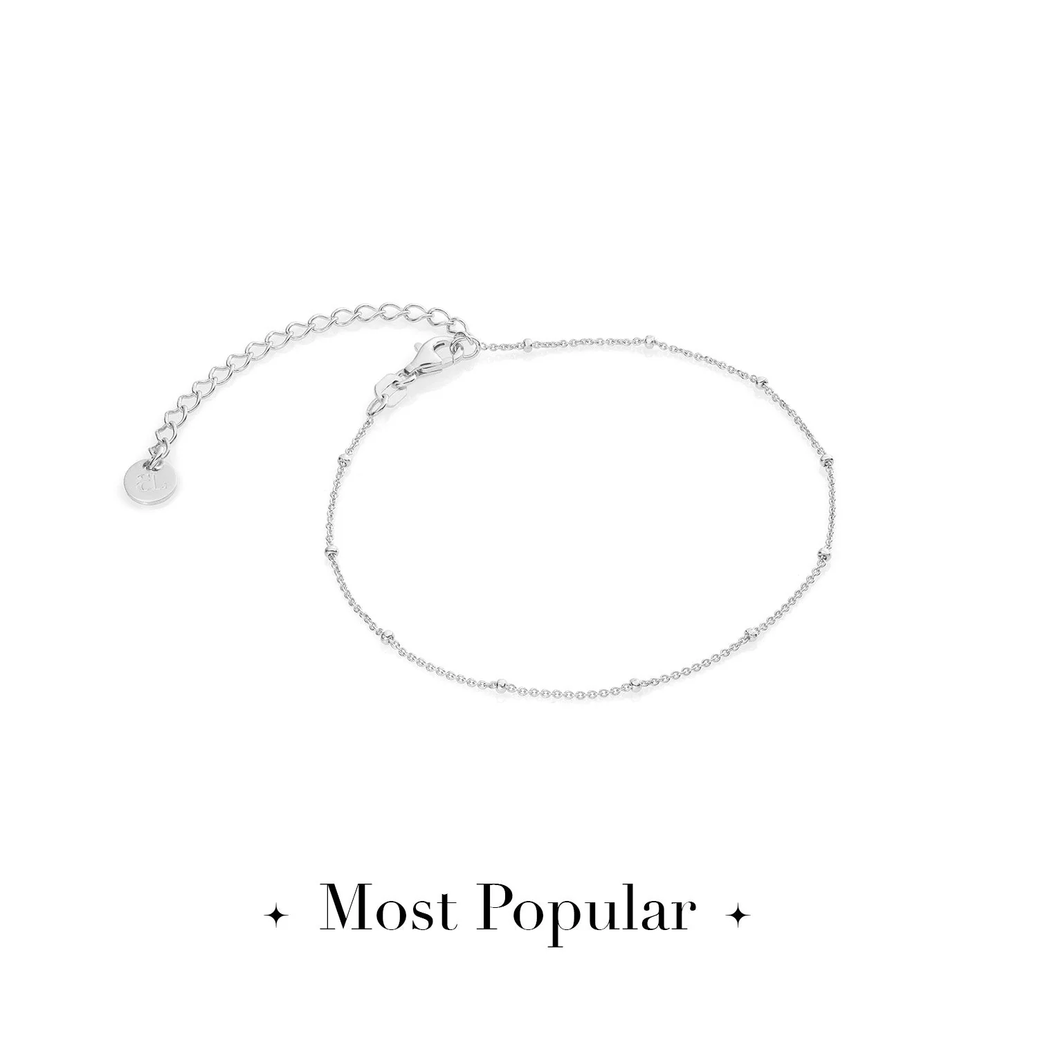 Sphere Chain Bracelet (Silver) - Image 5