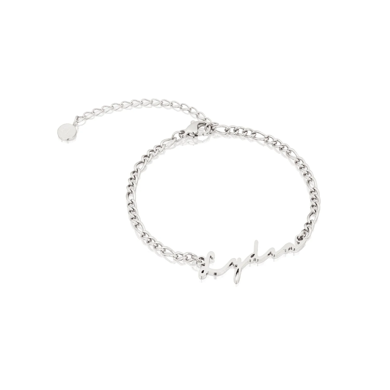 Signature Name Bracelet (Silver) - Image 10
