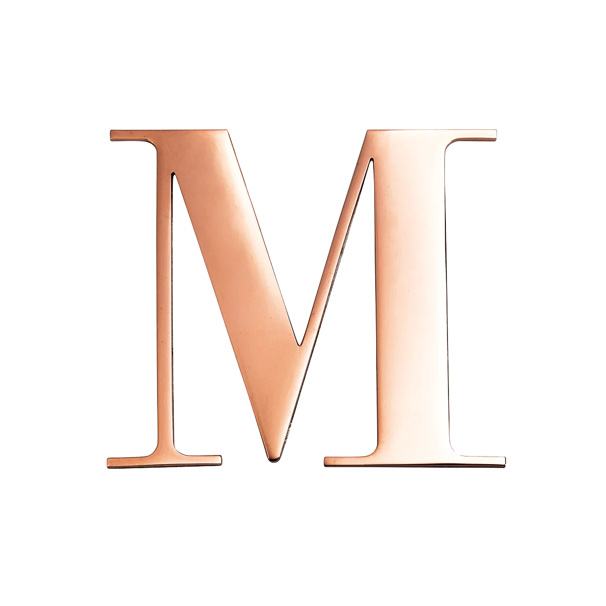 Rose Gold Small Metal Letter - Image 13